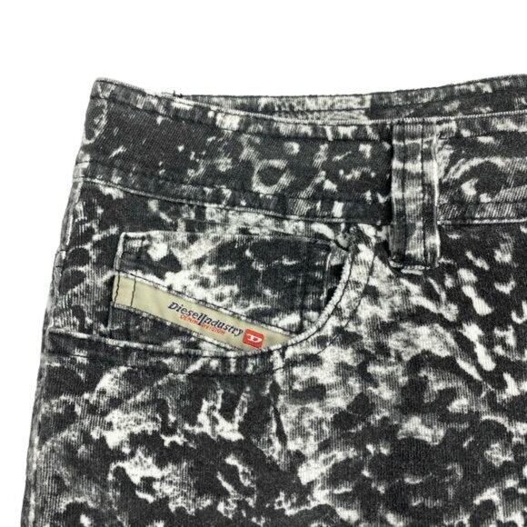 Diesel P MALPHAS E Skinny Corduroy Velveteen Pants Trousers Jeans Black 28 - Picture 7 of 10